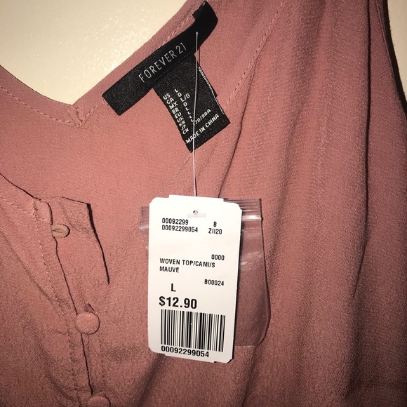 Pink button up tank - Picture 2 of 2